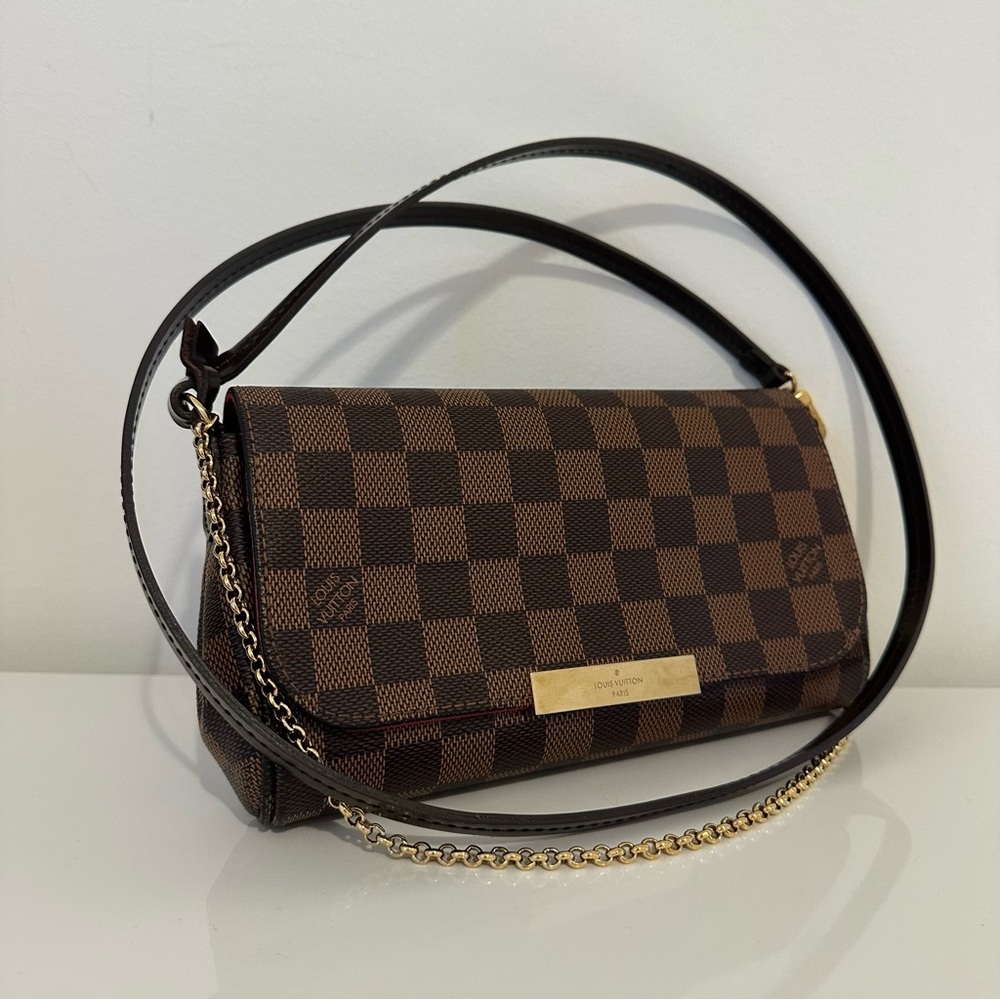 LOUIS VUITTON
Damier Ebene Coated Canvas Shoulder Bag - Picture 5 of 10